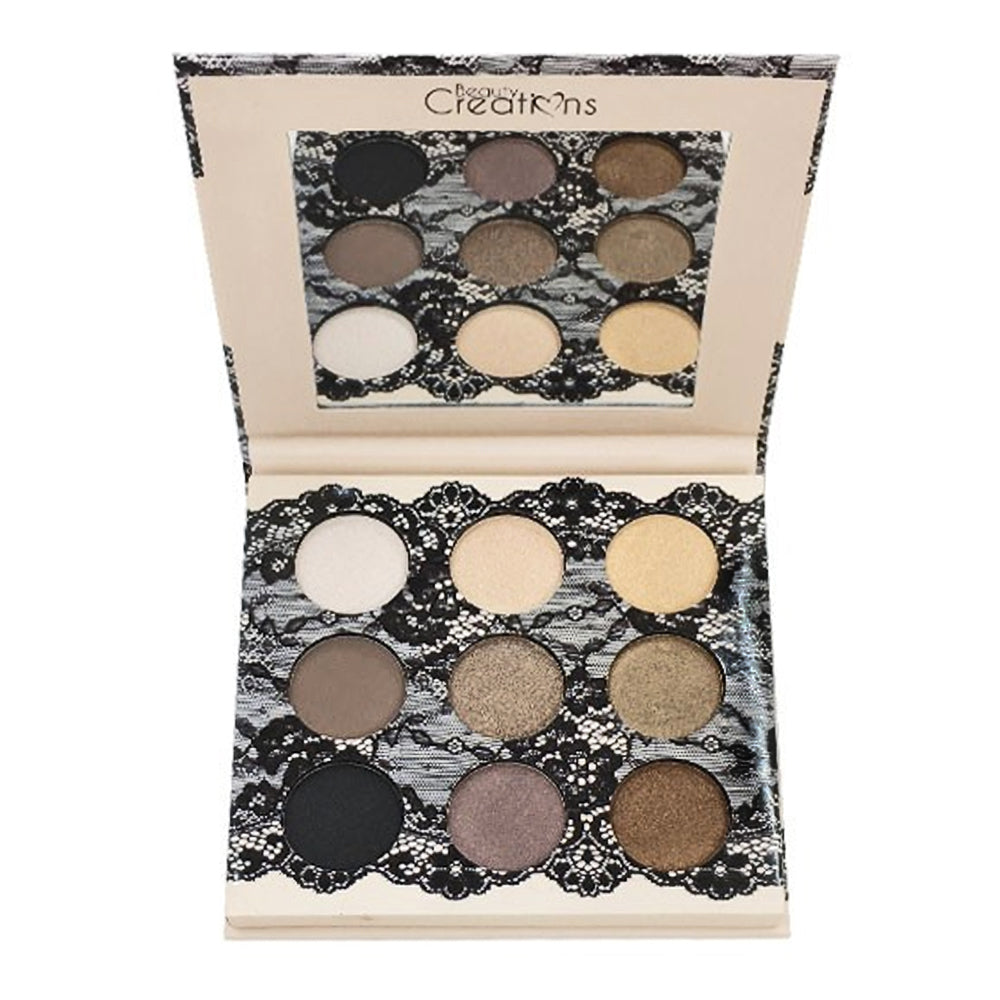 BEAUTY CREATIONS Boudoir Shadows 9 Shades Eyeshadow Palette - B - B