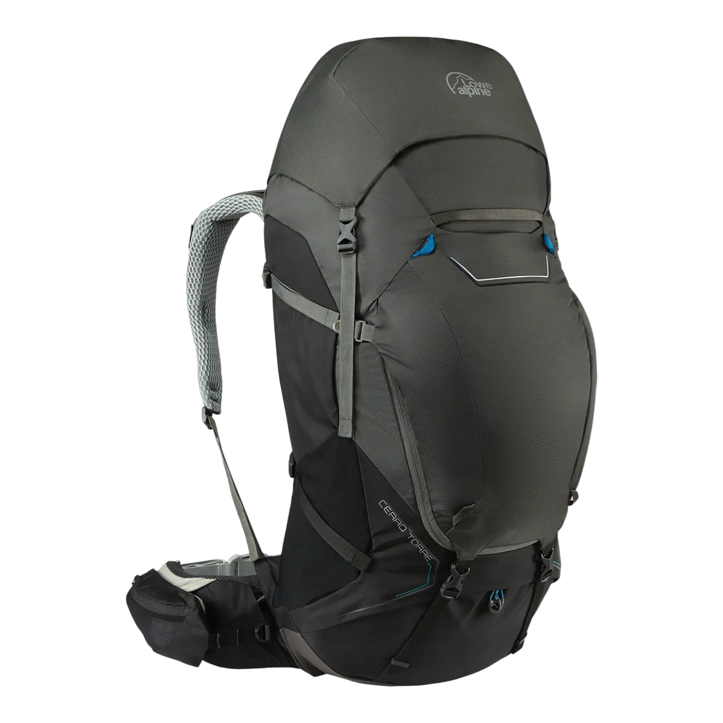 Lowe Alpine Cerro Torre 100:120 Trekking Pack Unisex Backpack Black/Grey