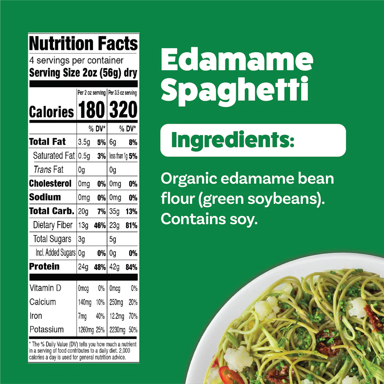 Explore Cuisine Organic Edamame Spaghetti 6-Pack 8-Oz Packages