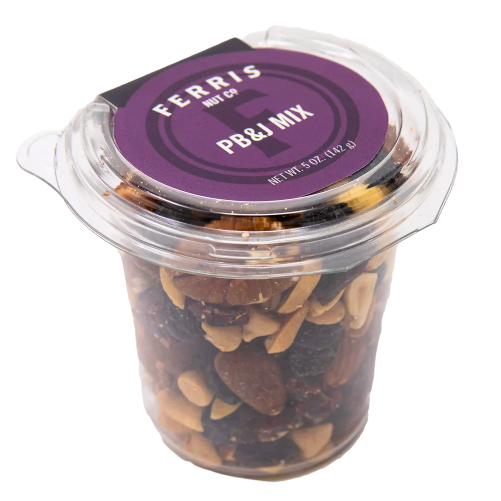 Ferris Nut Co. - PB&J Mix, 5 oz (Pack of 12) - Snack Variety Pack