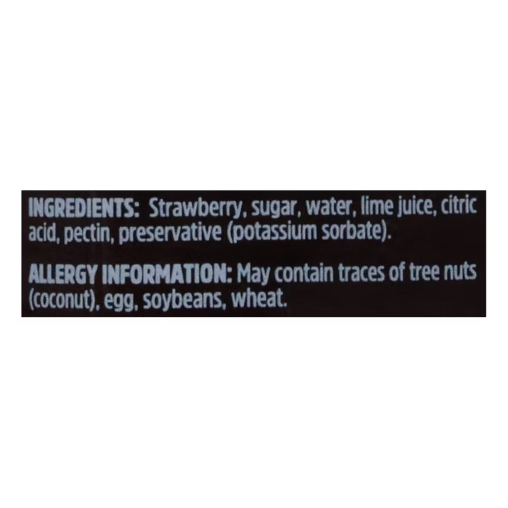 Melinda's Strawberry Preserves 15.5 Oz Pack of 6