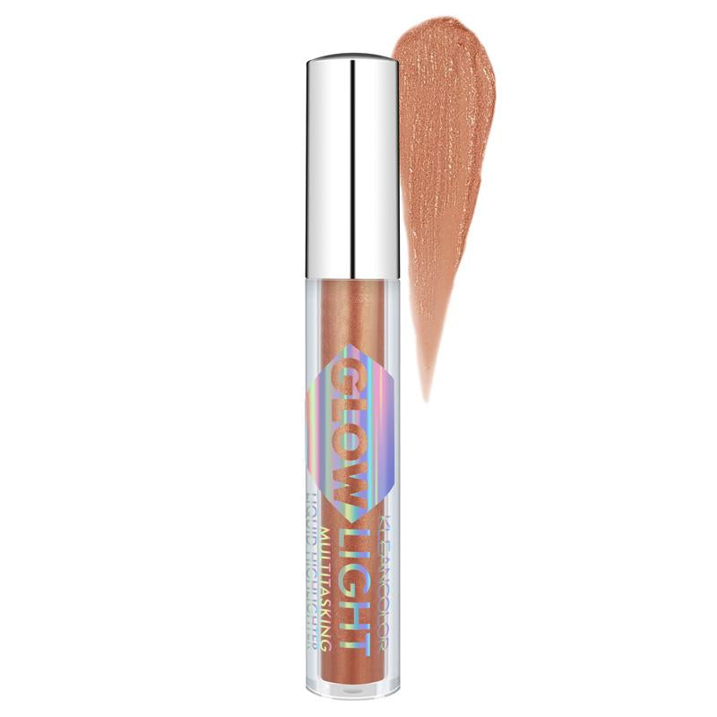 KLEANCOLOR Glow Light Multitasking Liquid Highlighter - Caramel Sugar - Caramel Sugar