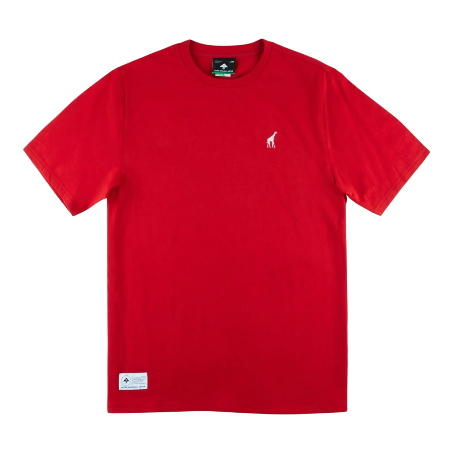 LRG 47 Crew T-Shirt Men’s – Red/White Giraffe