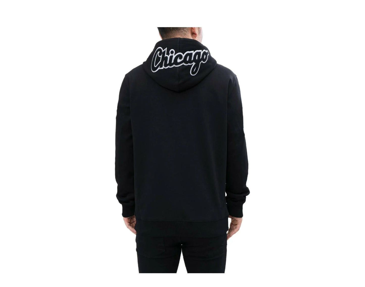 Pro Standard MLB Chicago White Sox Logo Blended Men Hoodie Black