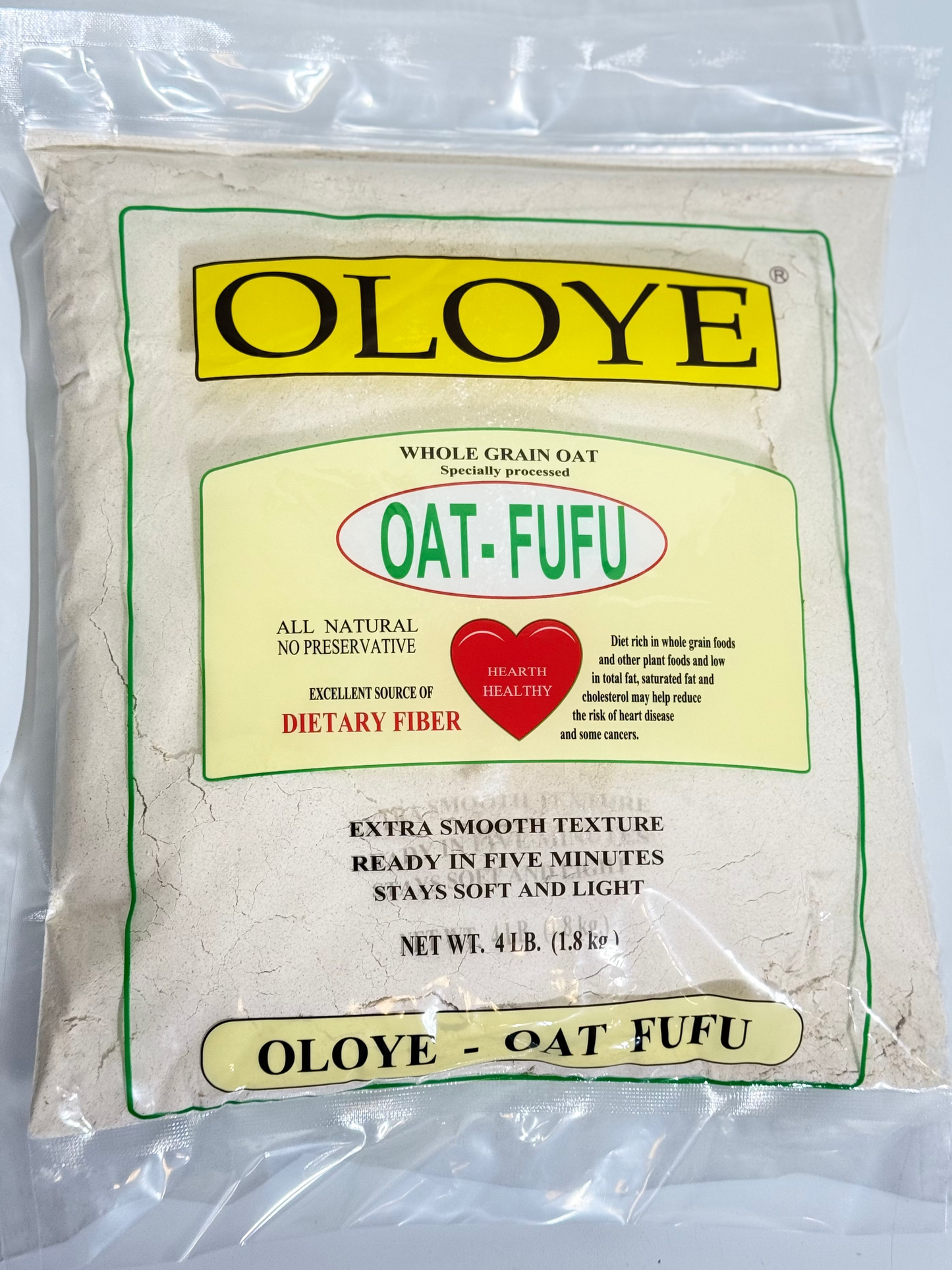 Oloye Oats Fufu
