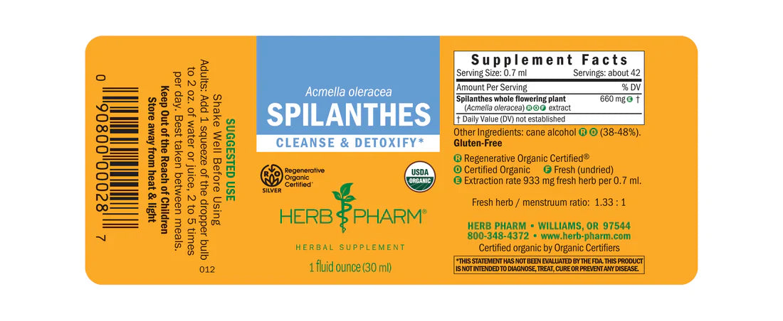 Herb Pharm - Spilanthes - 1 Each-1 fl oz