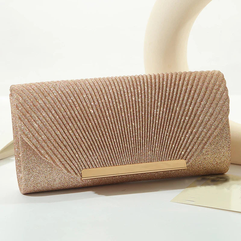 Fashion Elegant Clutch Bag | New Hot Selling Chain Dinner Bag & Bride Bridesmaid Lady Handbag (Factory Outlet)