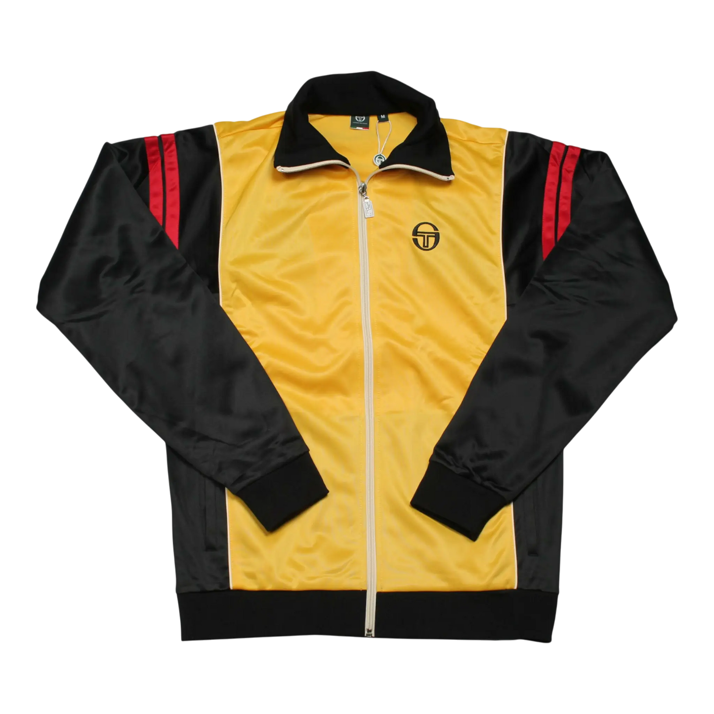 Sergio Tacchini Scirocco Archivio Tracktop Men Track Jacket Mustard/Black