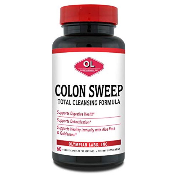 Olympian Labs Colon Sweep Dietary Supplement, 60 Count
