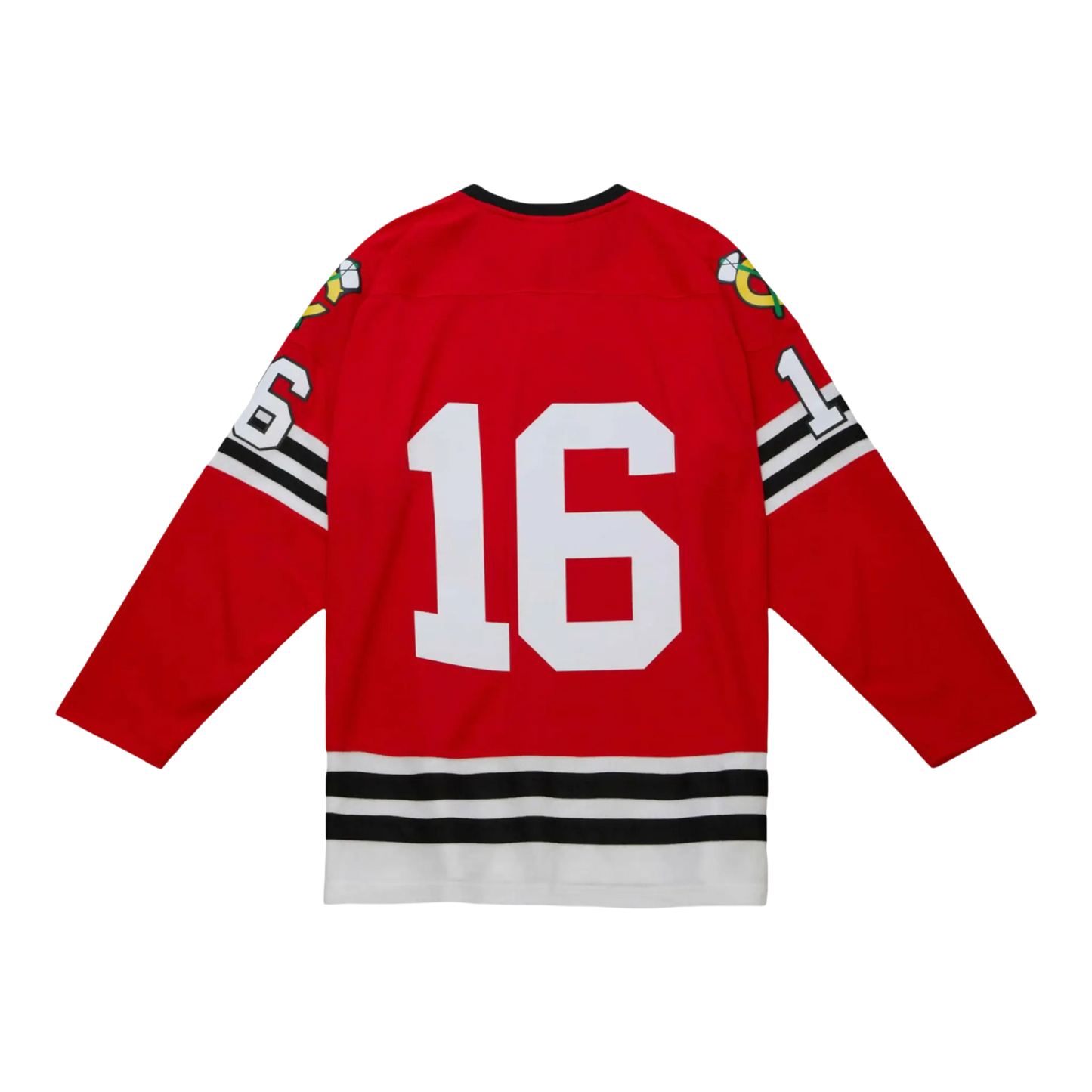 Mitchell & Ness Blue Line Bobby Hull Chicago Blackhawks 1960 Men Jersey Scarlet