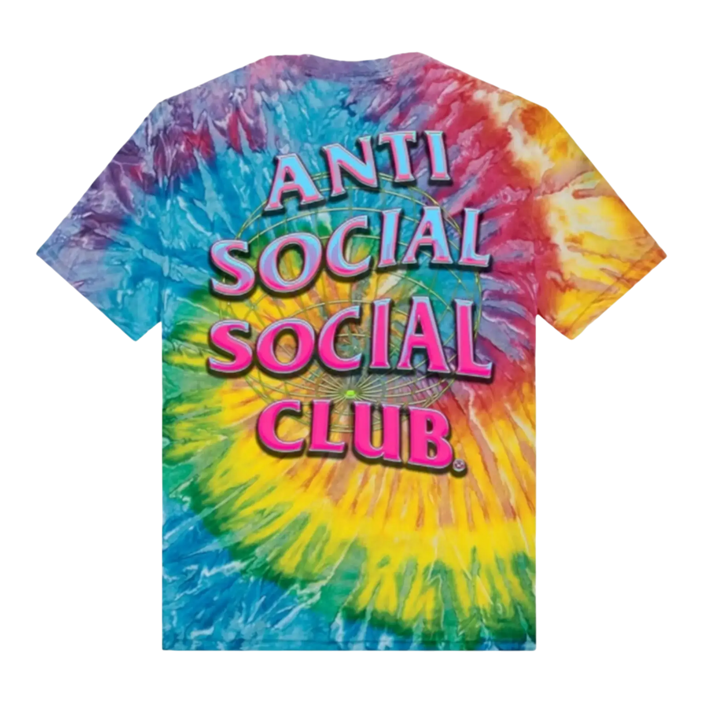 Anti Social Social Club Technologies Inc. 2001 Tie Dye Men T-Shirt Multi