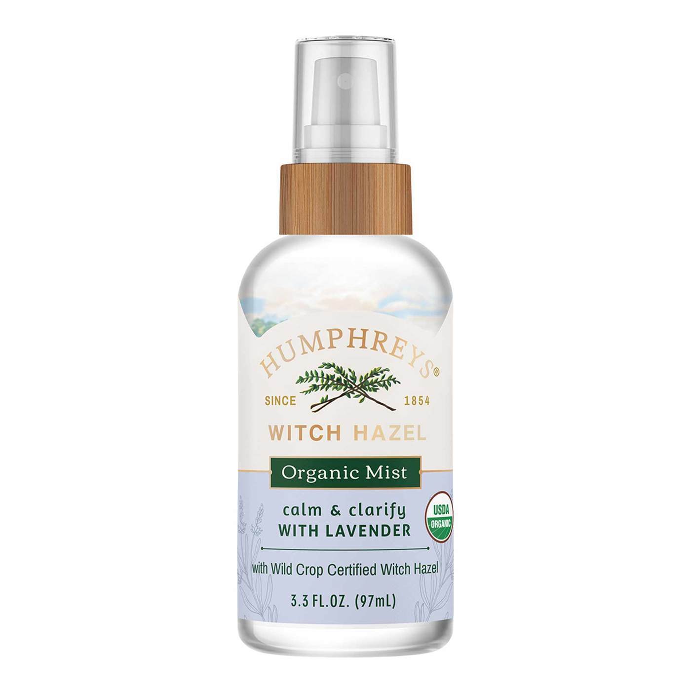 Humphreys Witch Hazel Mist Lavender Aromatic Mist (Pack of 12-3.3 Fl Oz)