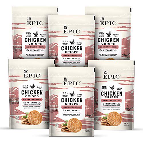 Epic Chicken and Himalayan Salt Crisps (Pack of 6)
