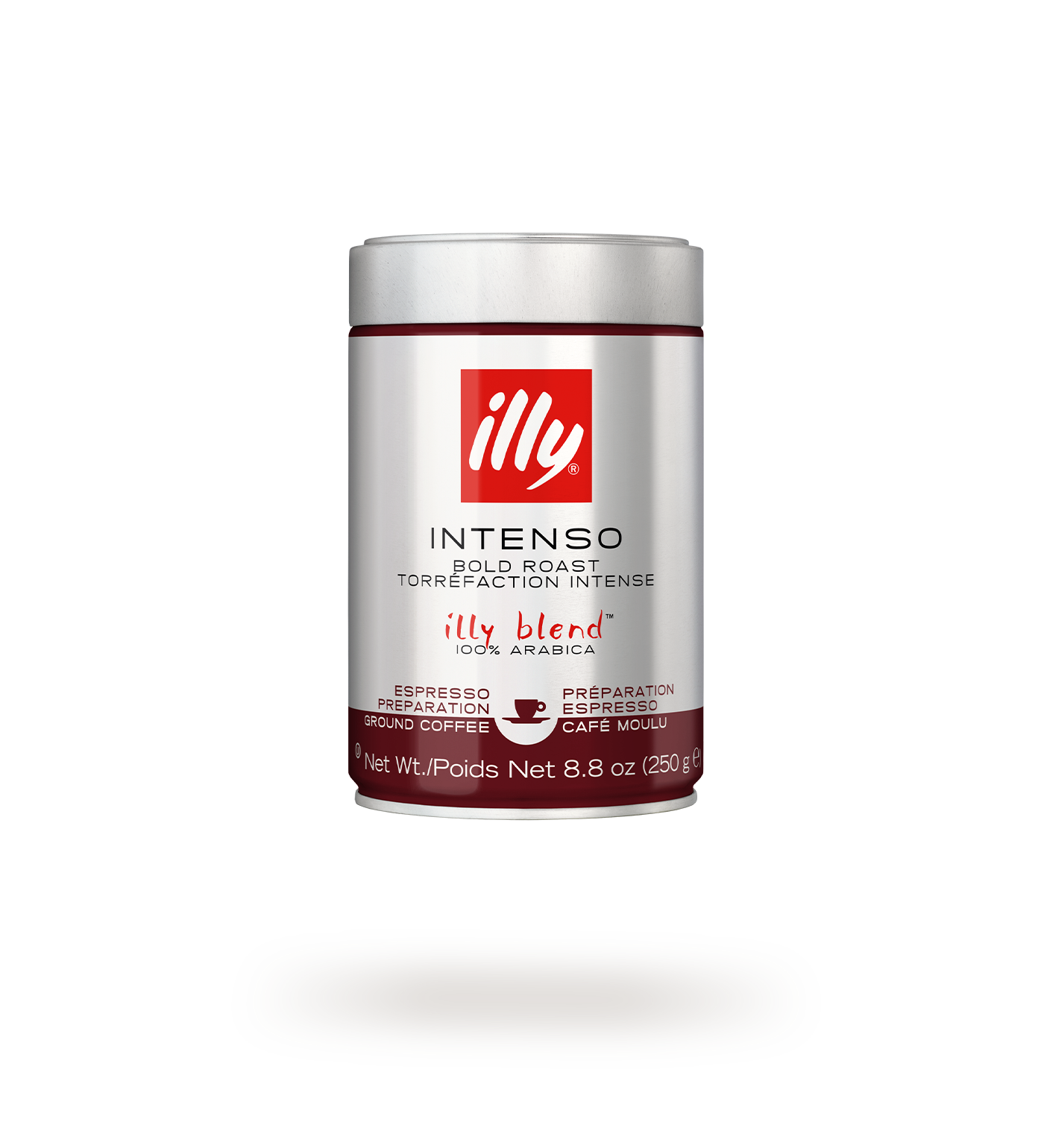 Illy Caffe Dark Roast Espresso Ground Coffee - 8.8 Oz Pack of 6