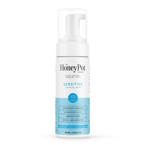The Honey Pot Intimate Foam Wash for Sensitive Skin - 5.51 Fl Oz