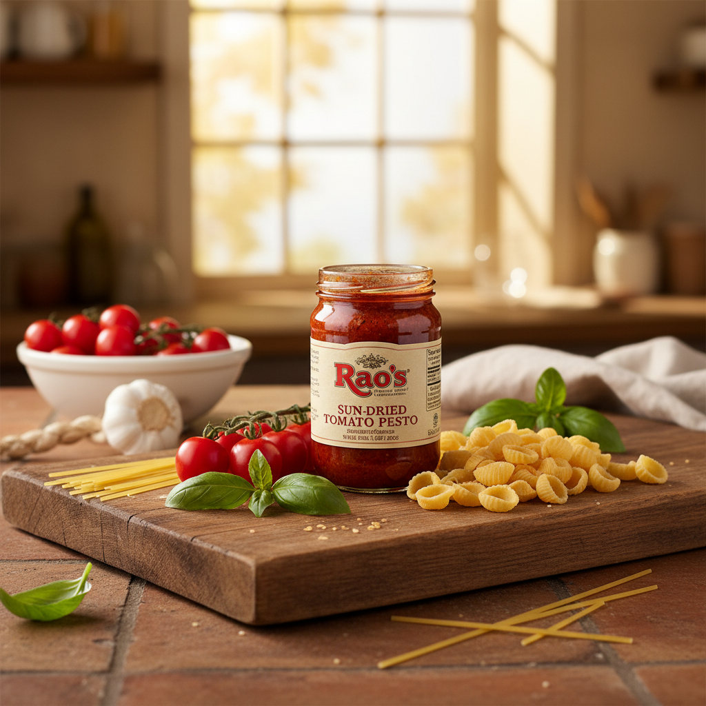Raos Sun Dried Tomato Pesto 6.7 oz Pack of 6