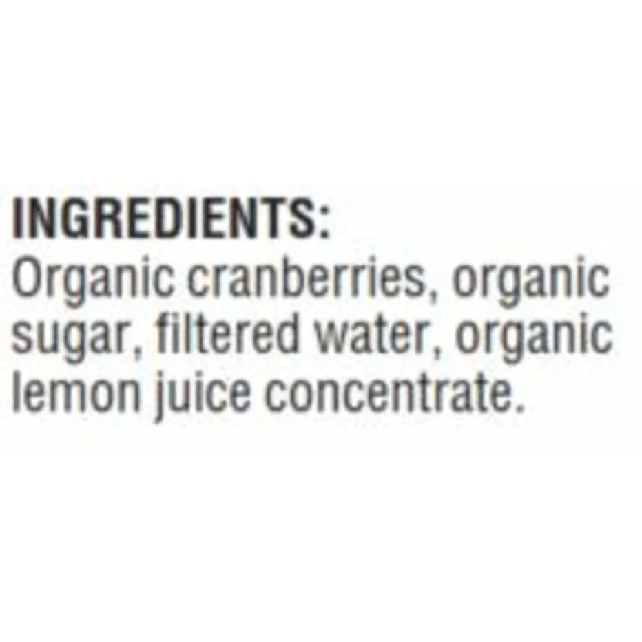 Woodstock Organic Cranberry Sauce, Whole Berry, 14 Oz. Can, Case of 12
