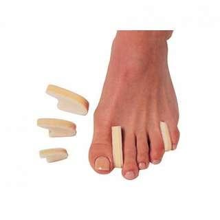 Toe Separators, Large, Soft Foam Spacers for Foot Pain Relief, Box of 12