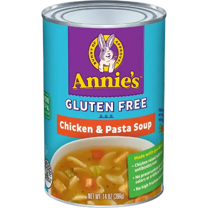 Annie's Homegrown Gluten-Free Chicken Pasta Soup, 14 Oz (Pack of 8)