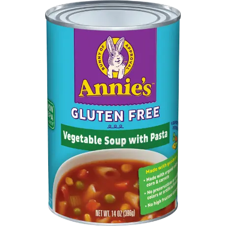 Annie's Homegrown Gluten-Free Vegetable Pasta Soup Variety Pack (Pack of 8 - 14 oz.)