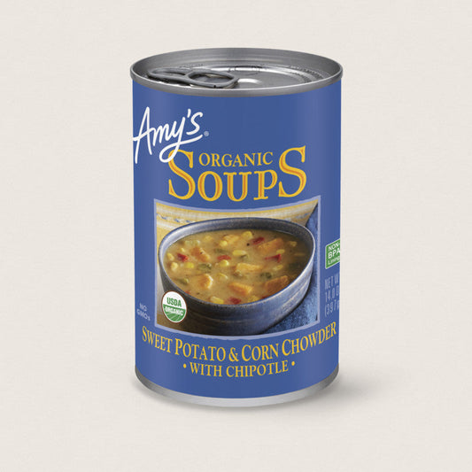 Amy's Organic Low-Sodium Sweet Potato Corn Soup (Pack of 12-14 Oz)