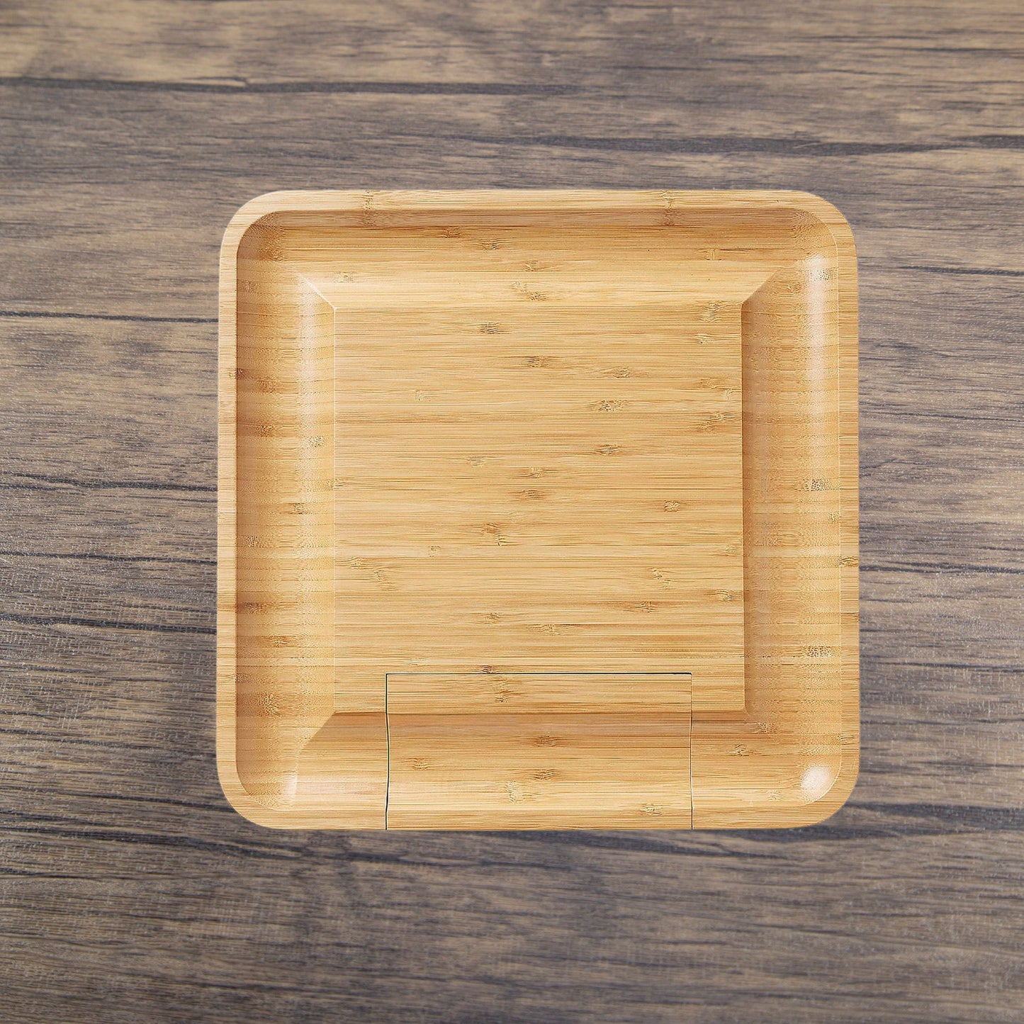 Bamboo 13'' Square Cheese Board with 4 Tools by Creative Gifts