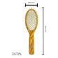 Dural Olive wood rubber cushion hair brush with wooden pins