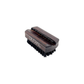 Dural Thermo ash wood travel size nail brush with black natural bristles 95 mm