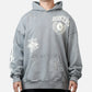 Pro Standard La Dodgers Street Team Hoodie - Washed Grey