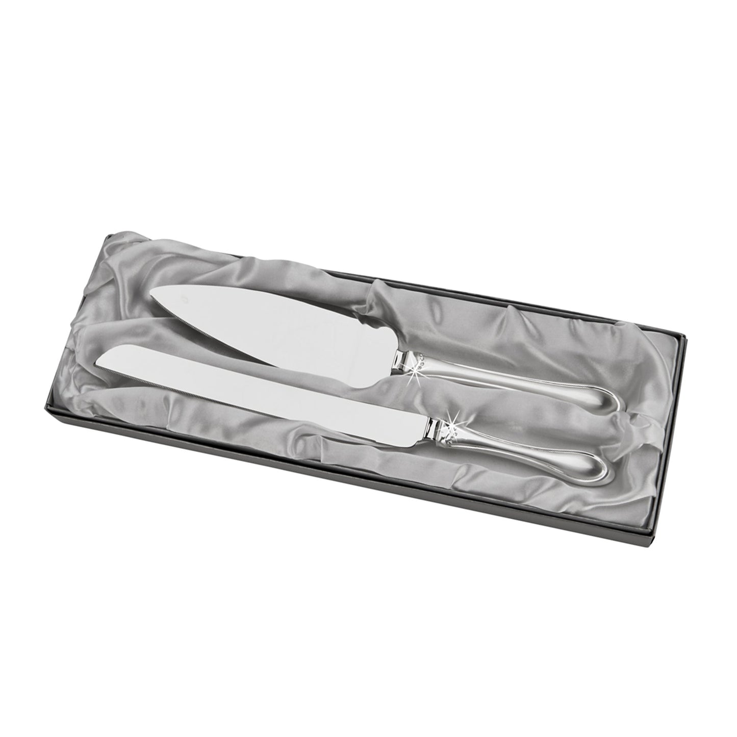 Knife & Server Set With 2-tone Handles by Creative Gifts