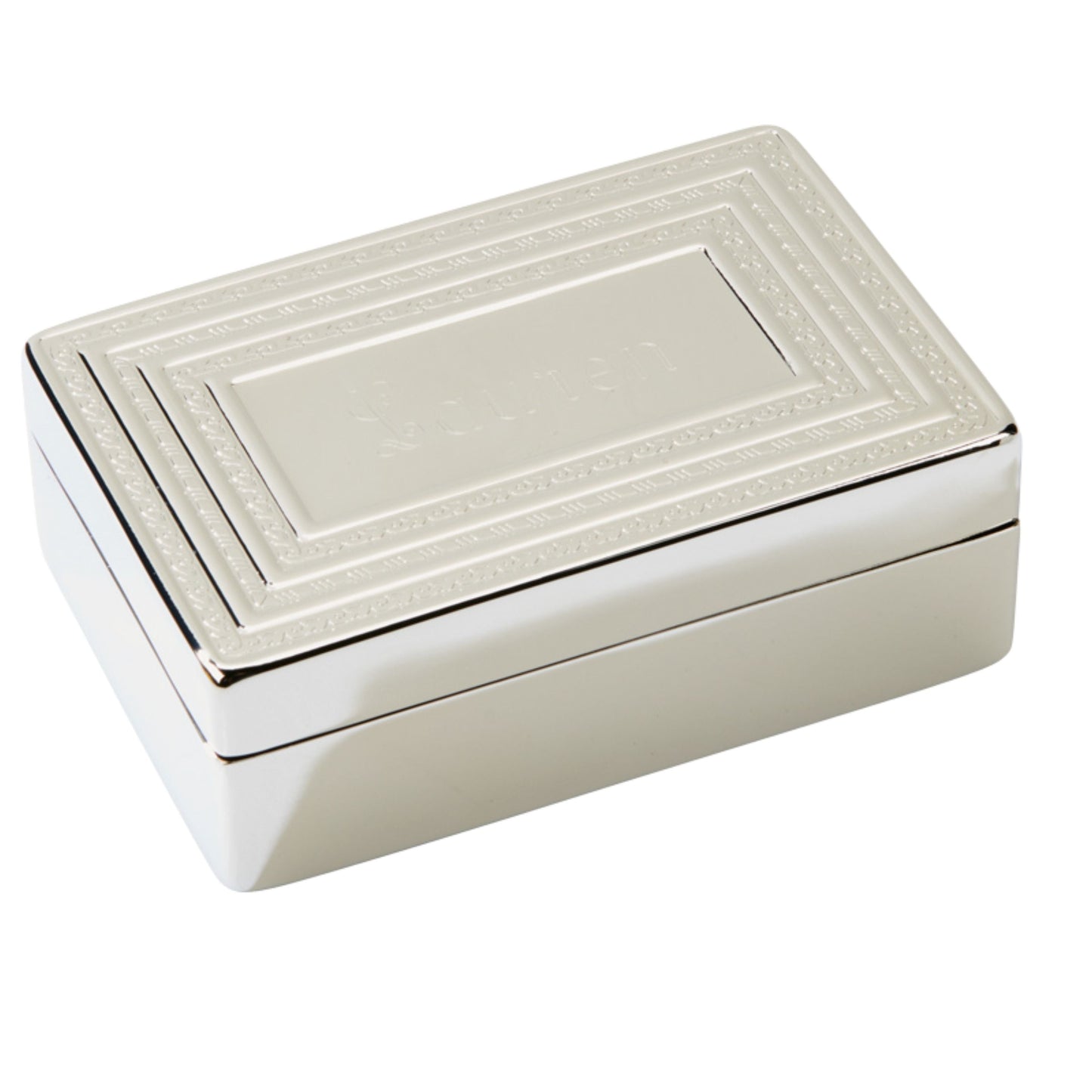 Rect Lift Top Jewelry Box, Np 1.5" X 3" X 4.5" by Creative Gifts