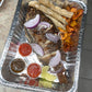 Tilapia With Plantain & Bobolo(Cassava Sticks)