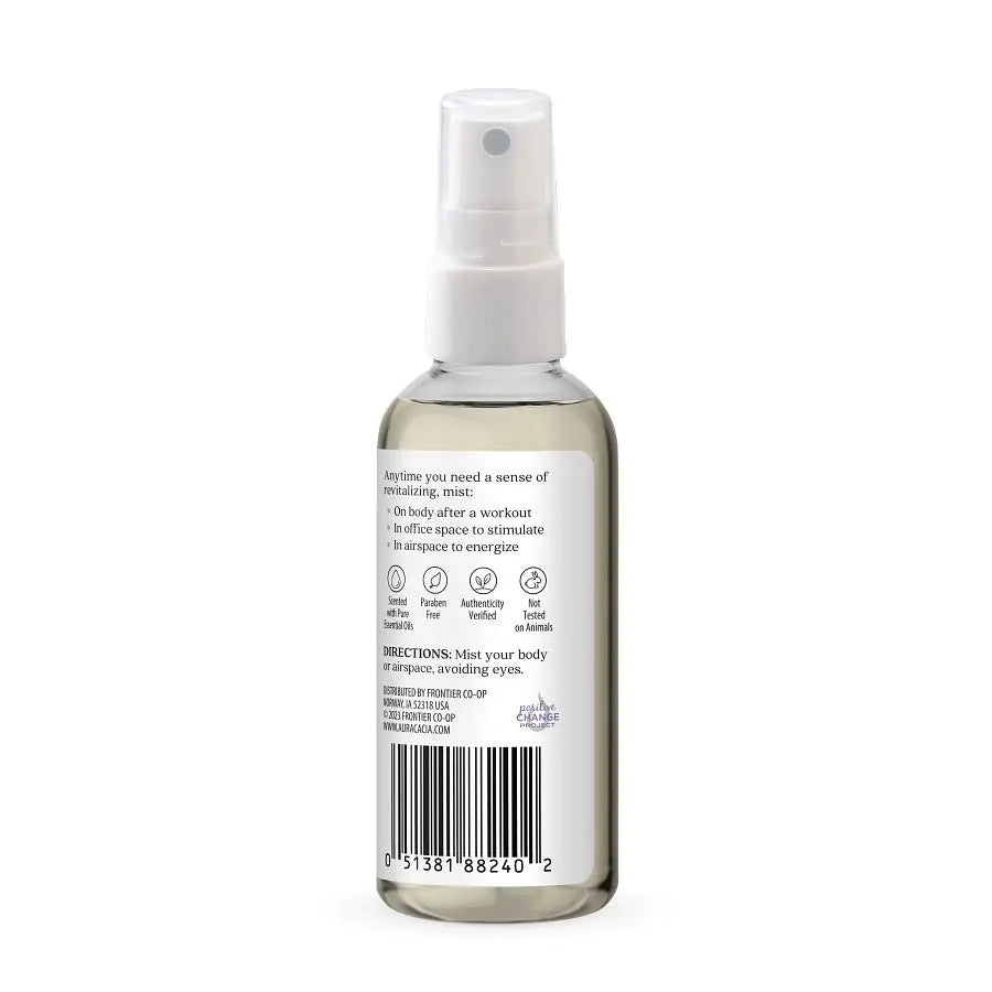 Aura Cacia Aromatherapy Energizing Peppermint Mist (4 Fl Oz)