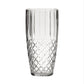 Crystal Linear Vase With Medallion Ii Pattern, 12" X 6" by Creative Gifts
