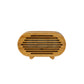 Bamboo Amplifier/Phone Stand Oval, 3" x 2" x 5.5" by Creative Gifts