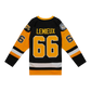 Mitchell & Ness Blue Line Mario Lemieux Pittsburgh Penguins 1991 Men Jersey Black