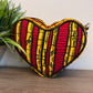 Diva Kente Heart Shaped Crossbody Bag