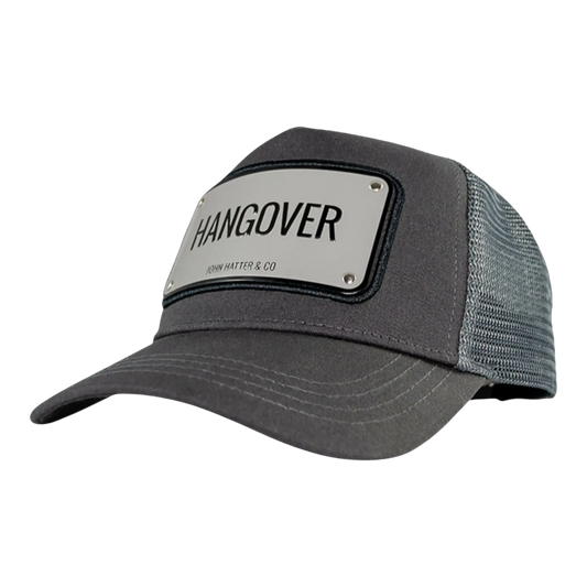 John Hatter & Co Hangover Trucker Hat Grey