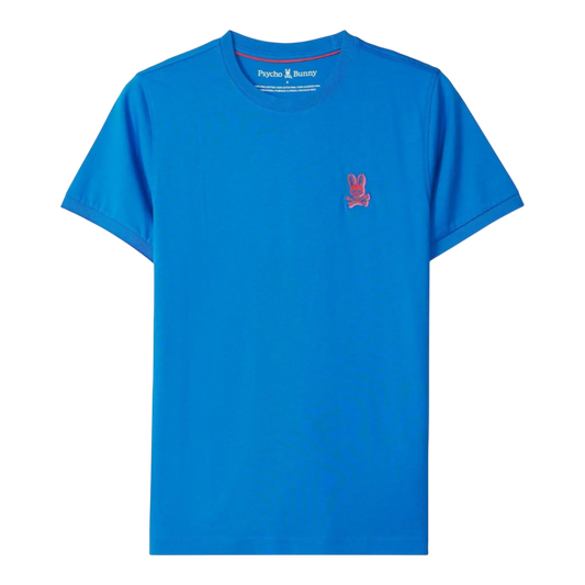 Psycho Bunny Sanderson Fashion Men T-Shirt Princess Blue