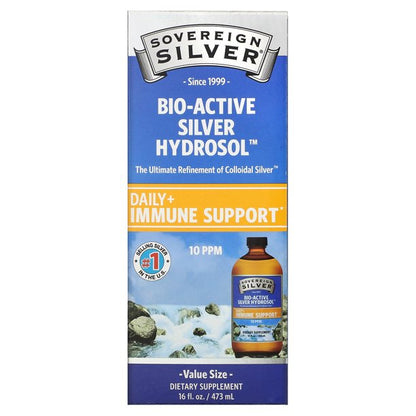 Sovereign Silver Immune Support, Liquid, 16 Fl Oz