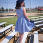 Elizabeth Dress in Gingham - XS only