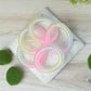 Large Lauren Lane Hair Coil Set in Rainbow Ombre