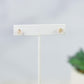 Kara Wire Wrapped Natural Stone Stud Earrings