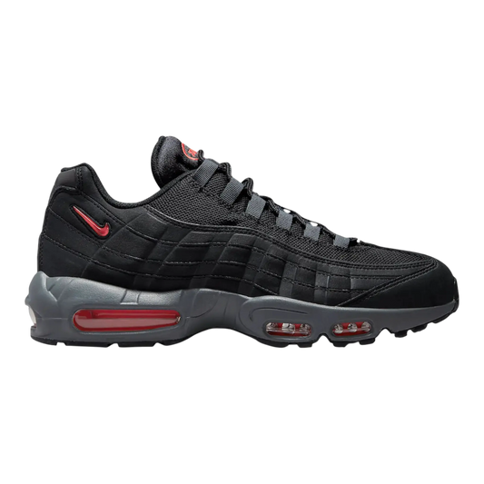 Nike Air Max 95 Men Sneakers Black University Red Dark Grey White
