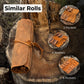 10 Pocket Leather Tool Roll
