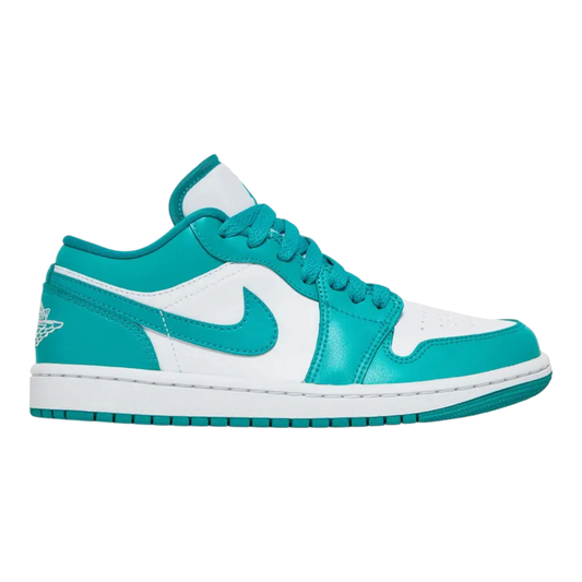 Jordan 1 Low Women Sneakers White/New Emerald
