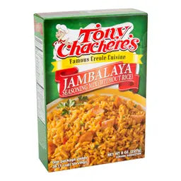 Tony Chachere's Creole Jambalaya Dinner Mix, Pack of 12, 8 oz Each