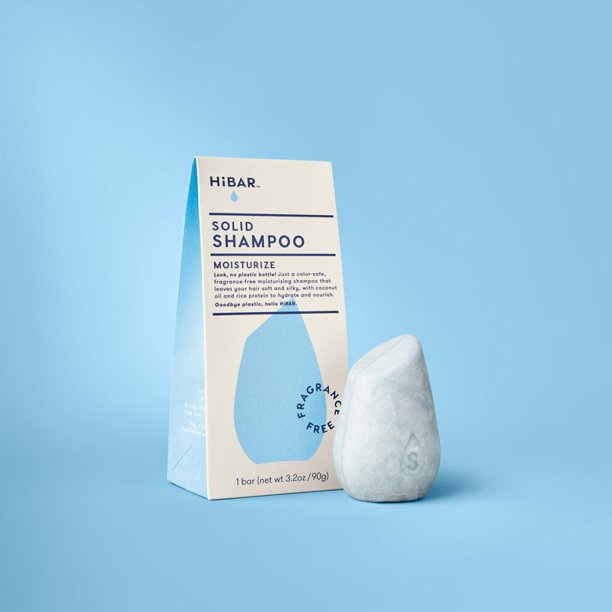 Hibar Inc Solid Fragrance-Free Shampoo 3.2 Oz