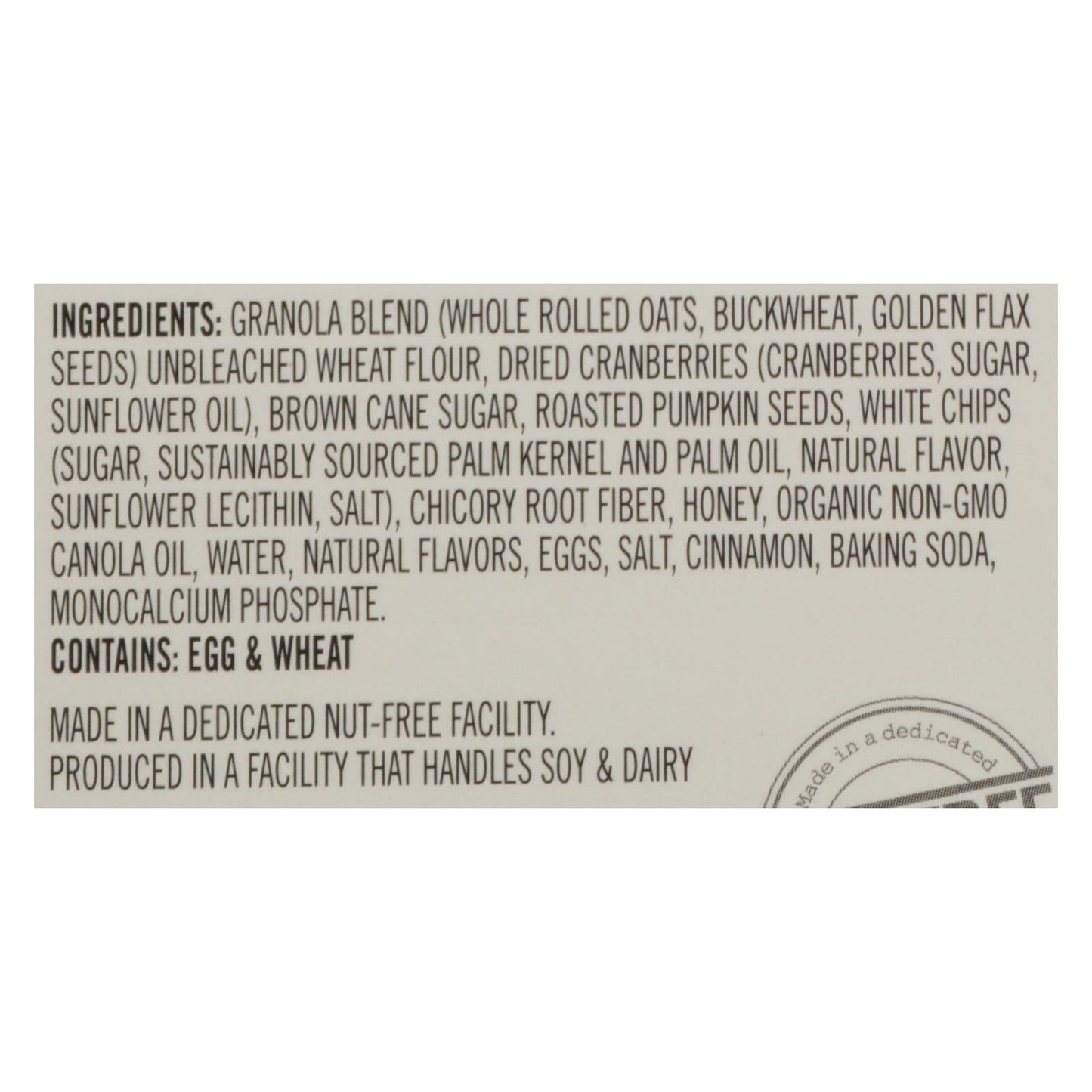 Cooper Street Granola Bakes Oatmeal Cranberries (Pack of 6) - 6 oz
