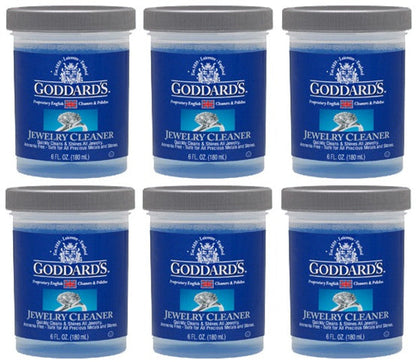 Goddard's Jewelry Cleaner Kit (Pack of 6 - 6 Fl Oz ea)